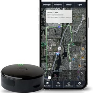 LandAirSea 54 GPS Tracker - Made in the USA from Domestic & Imported Parts. Long Battery, Magnetic, Waterproof, Global Tracking. Subscription Required